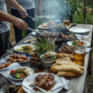 Barbecue pakket eenvoudig