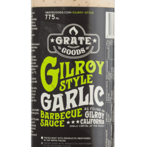 Gilroy Style Garlic Barbecue Sauce