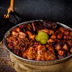 BBQ pan having it all
