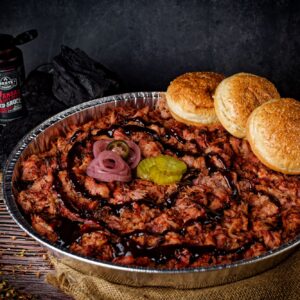 BBQ pan Pulled pork